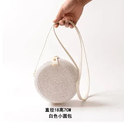 Straw Shoulder Bag