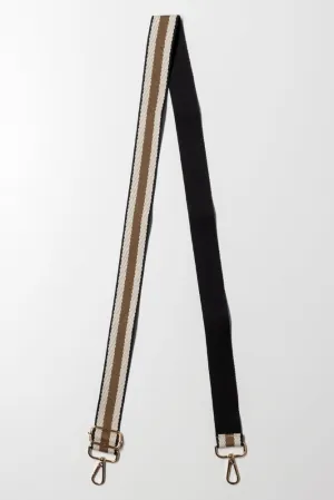 Stripe Bag Strap Natural