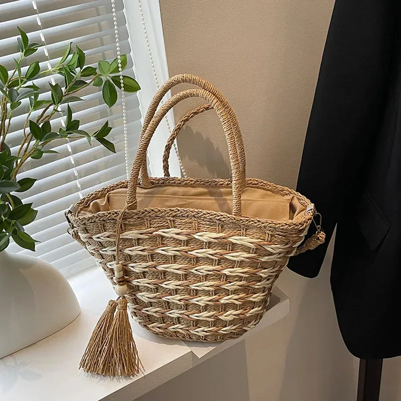 Summer Handmade Rattan Bag