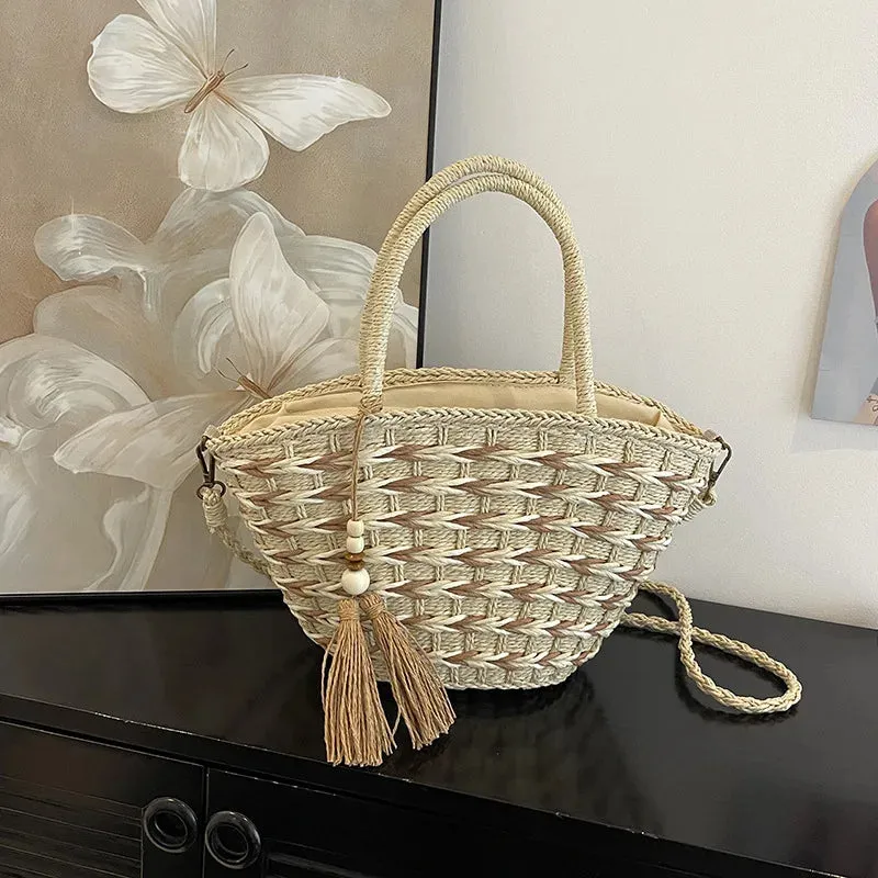 Summer Handmade Rattan Bag