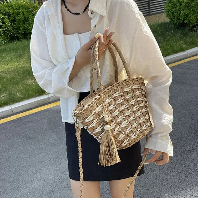Summer Handmade Rattan Bag
