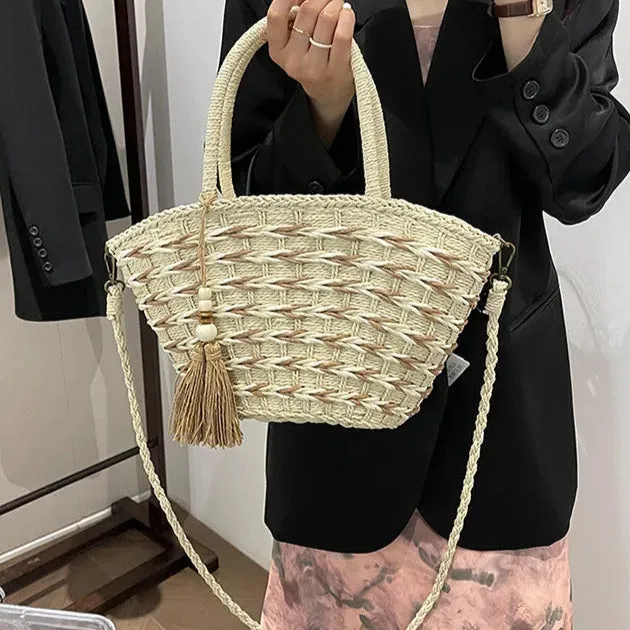 Summer Handmade Rattan Bag