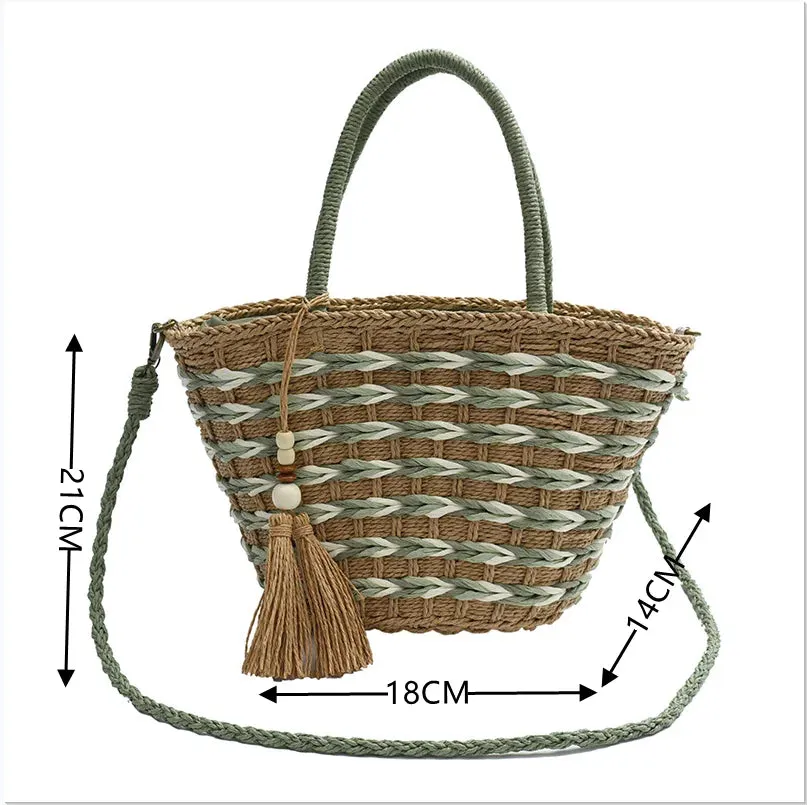 Summer Handmade Rattan Bag
