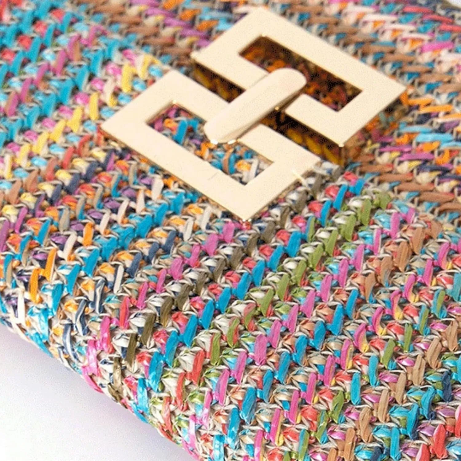 Summer Straw Clutch Bag Straw Crossbody Bags for Women Hand Woven Straw Purse Beach Hobo Bag 2024