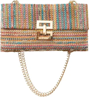 Summer Straw Clutch Bag Straw Crossbody Bags for Women Hand Woven Straw Purse Beach Hobo Bag 2024