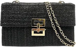 Summer Straw Cluth for women,Rattan Handbags for Women Wicker Purses for Vacation Beach
