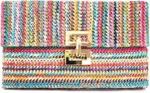 Summer Straw Cluth for women,Rattan Handbags for Women Wicker Purses for Vacation Beach