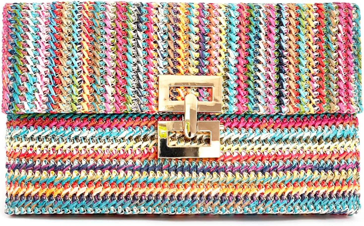 Summer Straw Cluth for women,Rattan Handbags for Women Wicker Purses for Vacation Beach