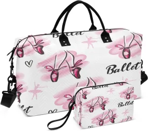 susiyo Watercolor Spot Legs Expandable Travel Duffle Bag, Large Weekender Overnight Bags and Adjustable Strap, Carry On Shoulder Tote Bag, Gym Duffel Bag with Toiletry Bags for Hospital