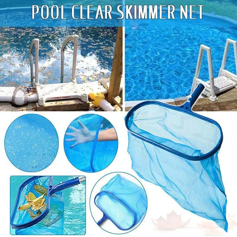 Swimming Pool Net Rake Clear Cleaner Scoop Leaf Skimmer Mesh Frame Spa Hot Tub