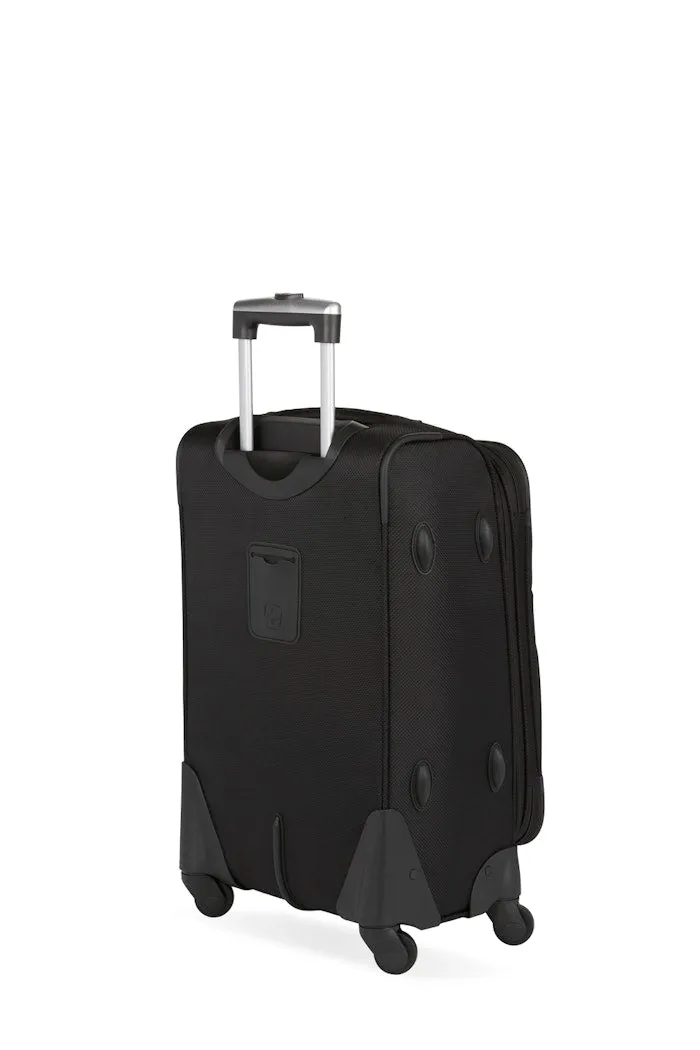 SWISSGEAR Sion 6283 21" Expandable Carry On Spinner Luggage - Black