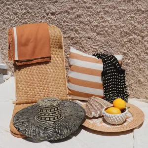 Synthetic Rattan Fold Down Beach Chair