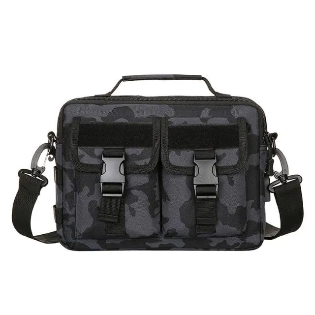 Tactical Shoulder Handbag (USB Support)