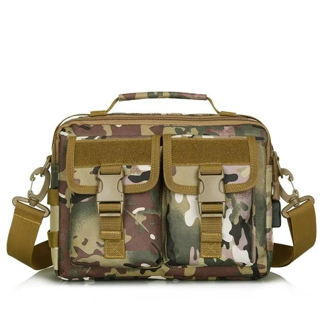 Tactical Shoulder Handbag (USB Support)