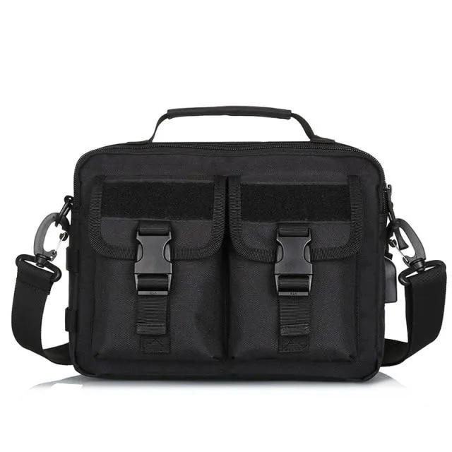 Tactical Shoulder Handbag (USB Support)