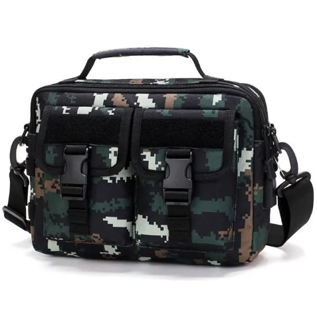 Tactical Shoulder Handbag (USB Support)