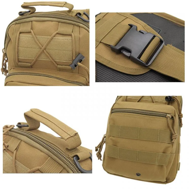 Tactical Shoulder Sling Men's Chest Bag Riding Shoulder Bag Camouflage Tactics Bag