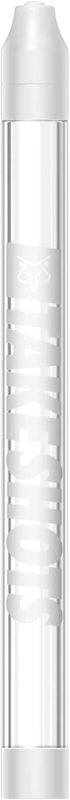 Take V2 - Shot Holder & Straw for Drinks & Chasers - Experience Shots On the Go - Fits All Standard Bottles, Glasses, & the Chase - 1oz (Arctic White)
