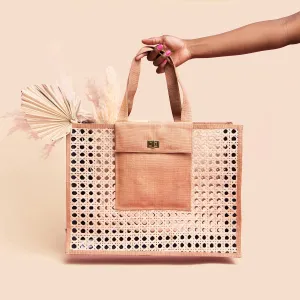 Tan Beach Bag, Shopper Tote