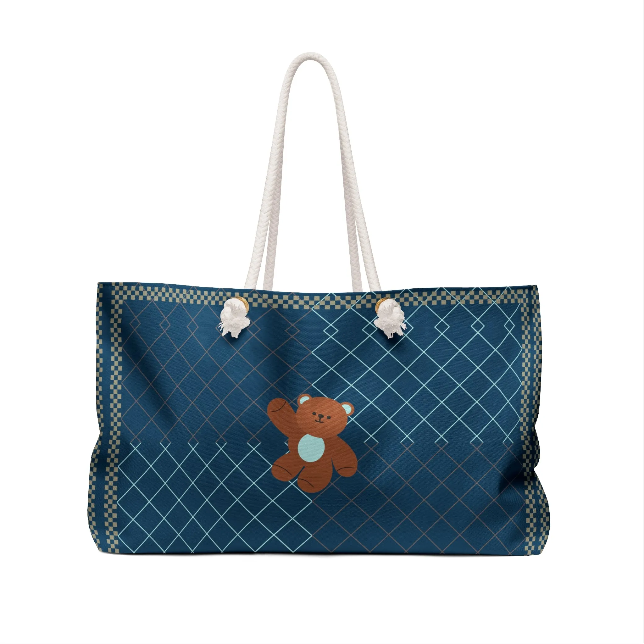 Teddy Bubble Weekender Tote