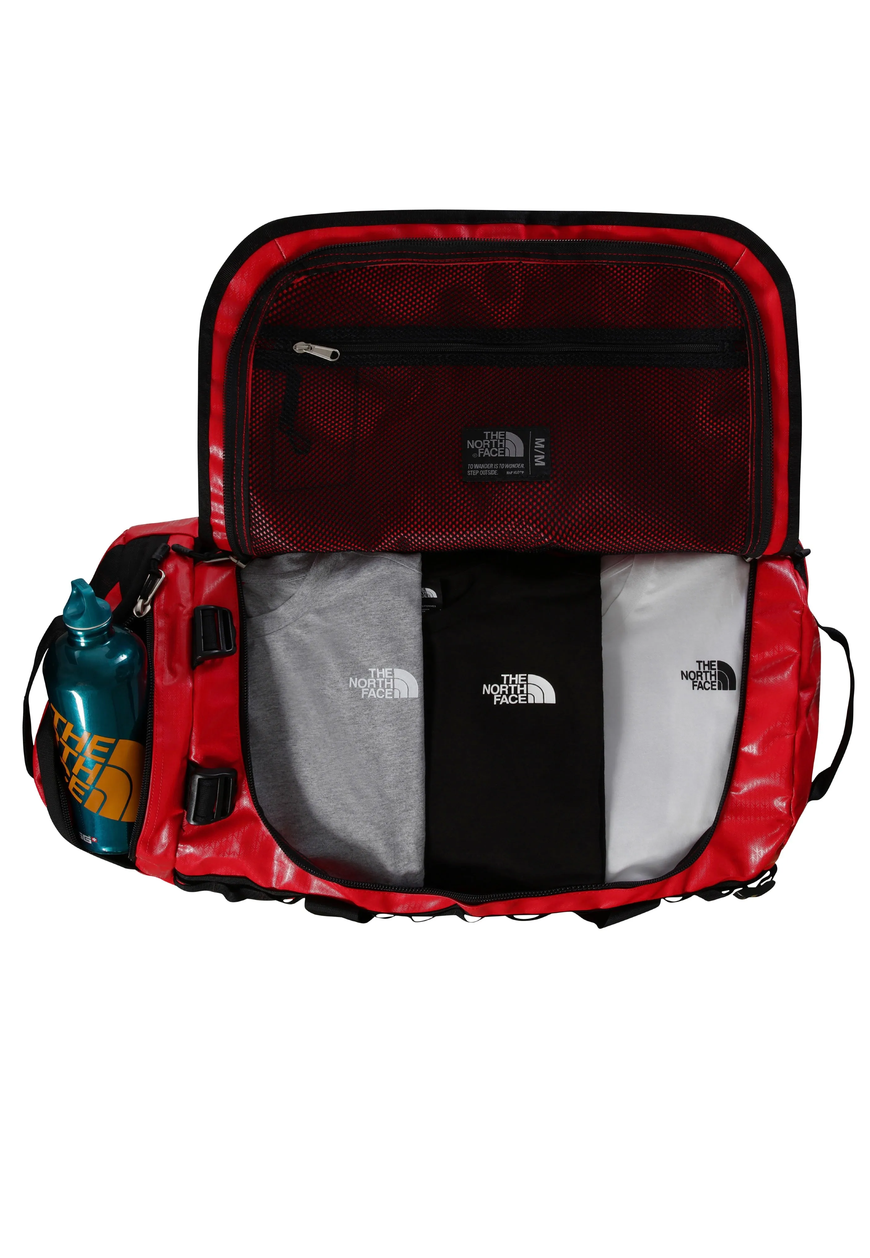 The North Face - Base Camp Duffel M TNF Red/TNF Black - Dufflebag