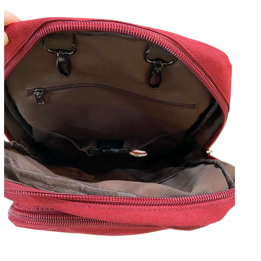 The Red Influencer Backpack