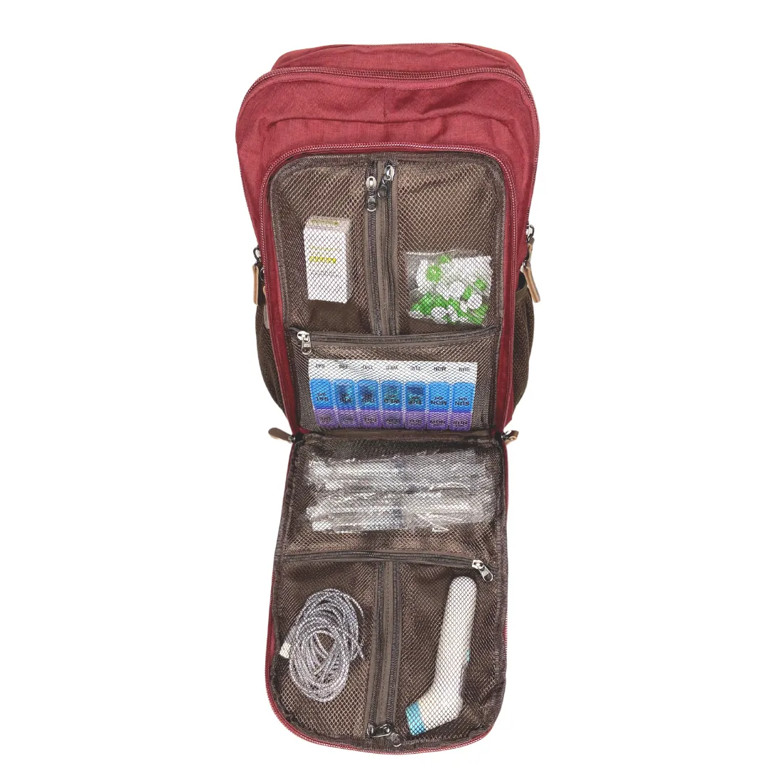 The Red Influencer Backpack