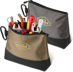 The Ryker Bag Canvas Zipper Tool Pouches