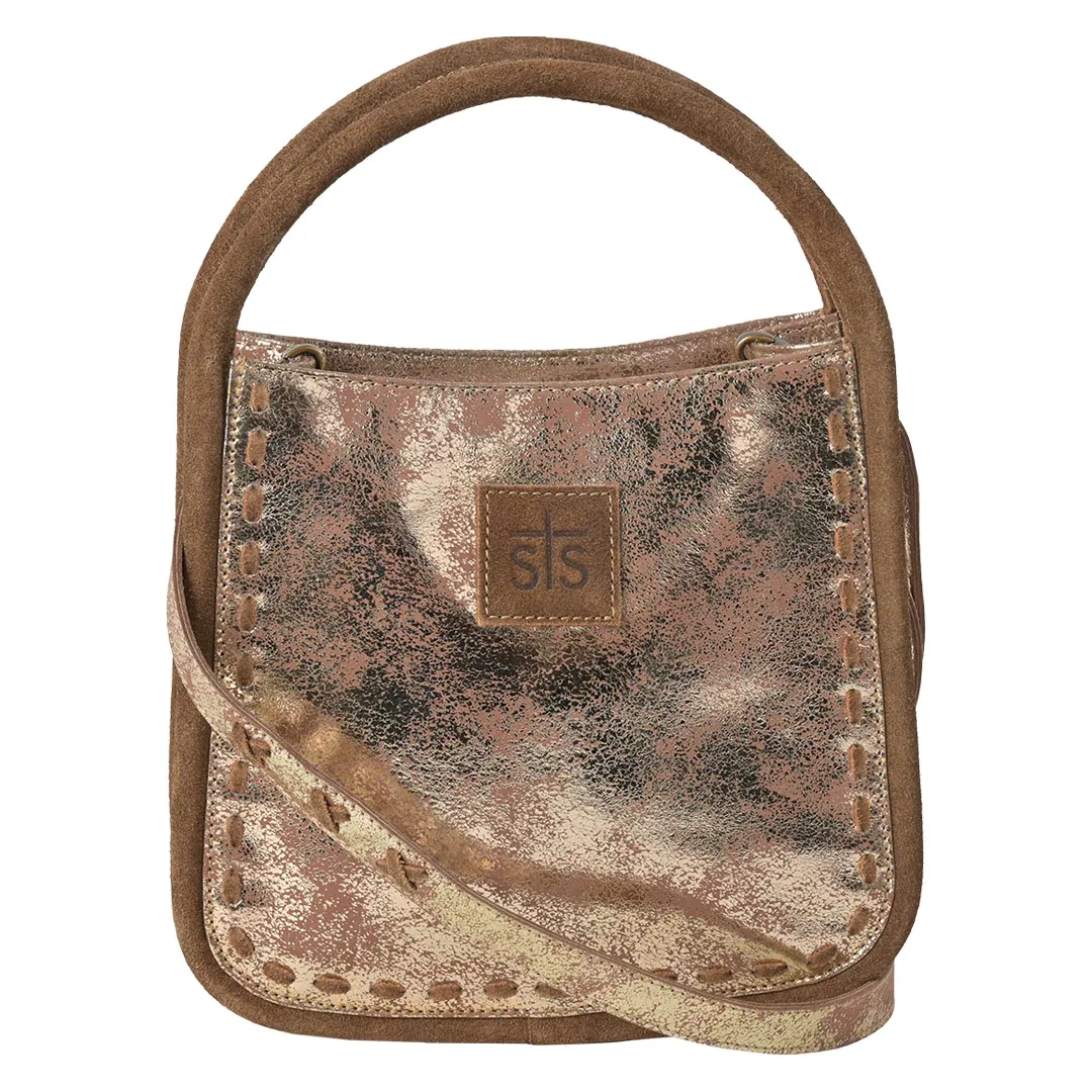 The STS Flaxen Roan Sugar Satchel Purse