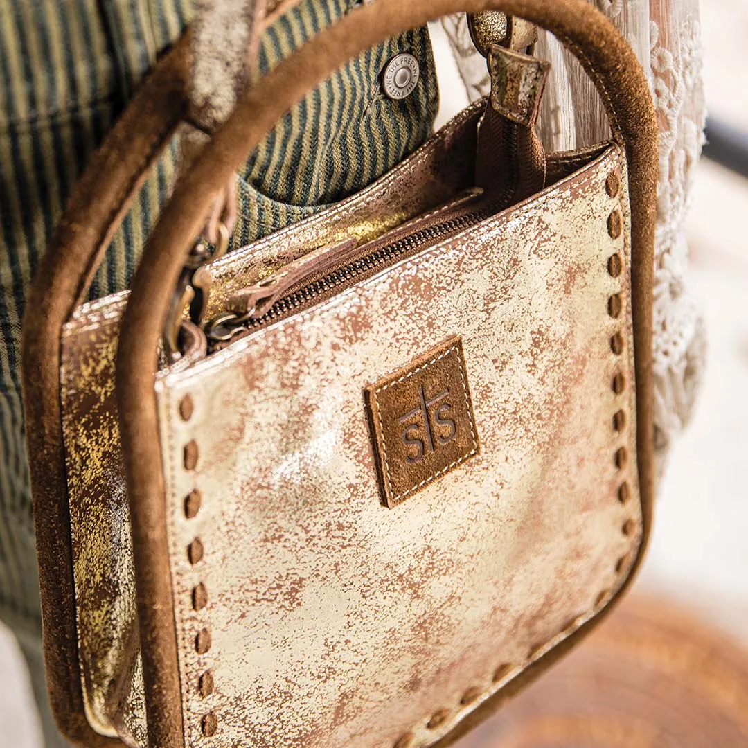 The STS Flaxen Roan Sugar Satchel Purse