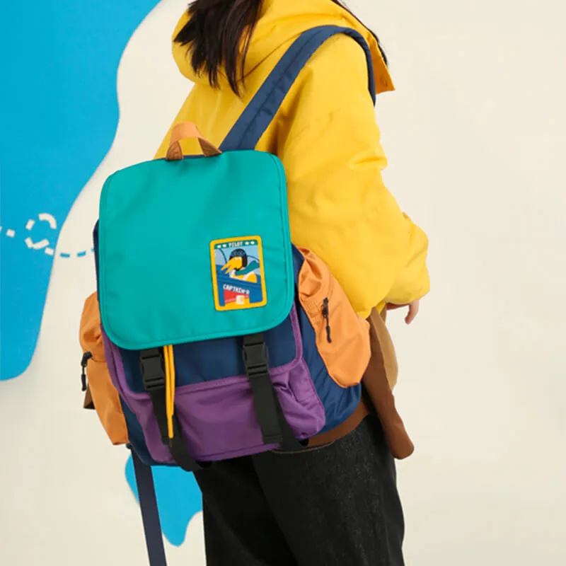 themeisles 80s Aesthetic Retro Backpack Arcade Kid