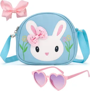 Toddler Purse-Small Kids Purse, Girls Bunny Purse, Little Girl Purse-Birthday Gifts Purse for Girls