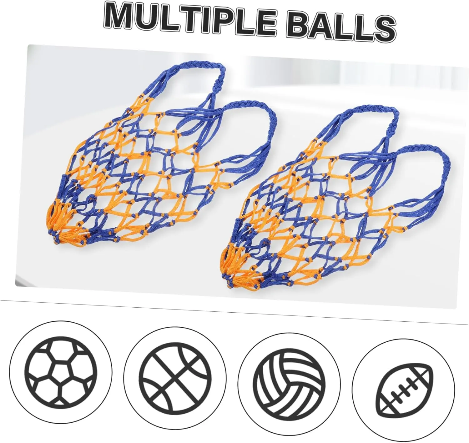 TOYANDONA Ball Bag Training Ball Storage Bag Basketball Carrying Back Basketball Carrier Bags Indoor Balls