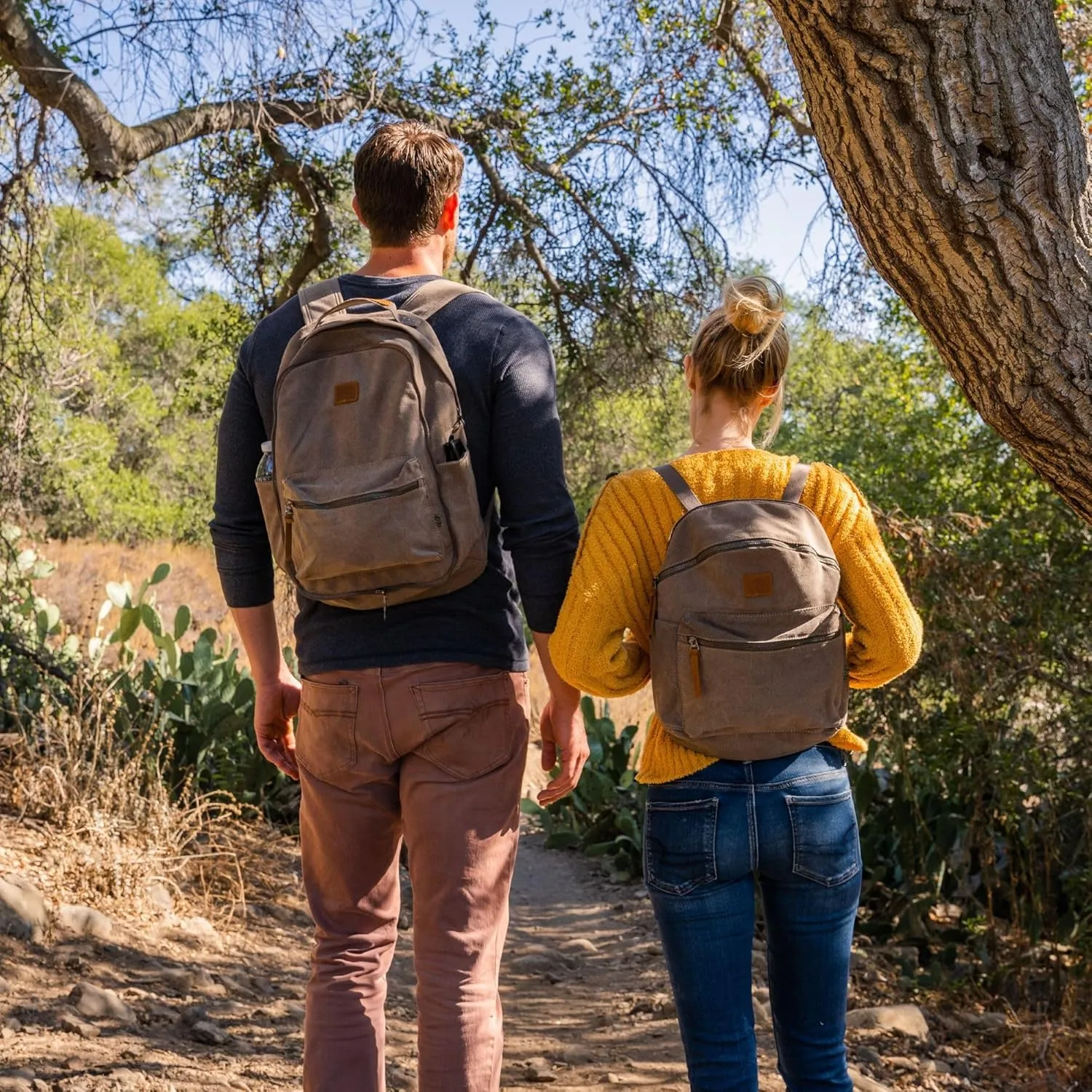 Trail and Tree Double Backpack (Olive)