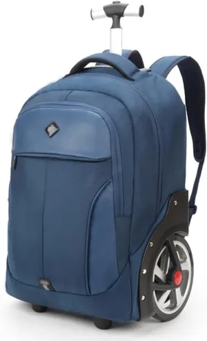 Travel Backpack with Wheels Backpack Wheeled Laptop Backpack Business Backpack Carry on Backpack(E)
