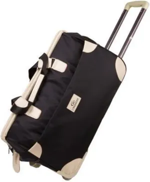 Travel Duffel Bags Rolling luggage bag Women carry on luggag bags travel trolley bag for men Trolley Bag on wheels Trolley Suitcase wheeled Duffle(Brown)