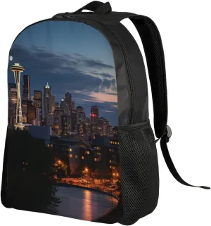 Travel Laptop Backpack Lightweight Computer Bag City Seattle Casual Daypack Nurse Bag Business Work Bag