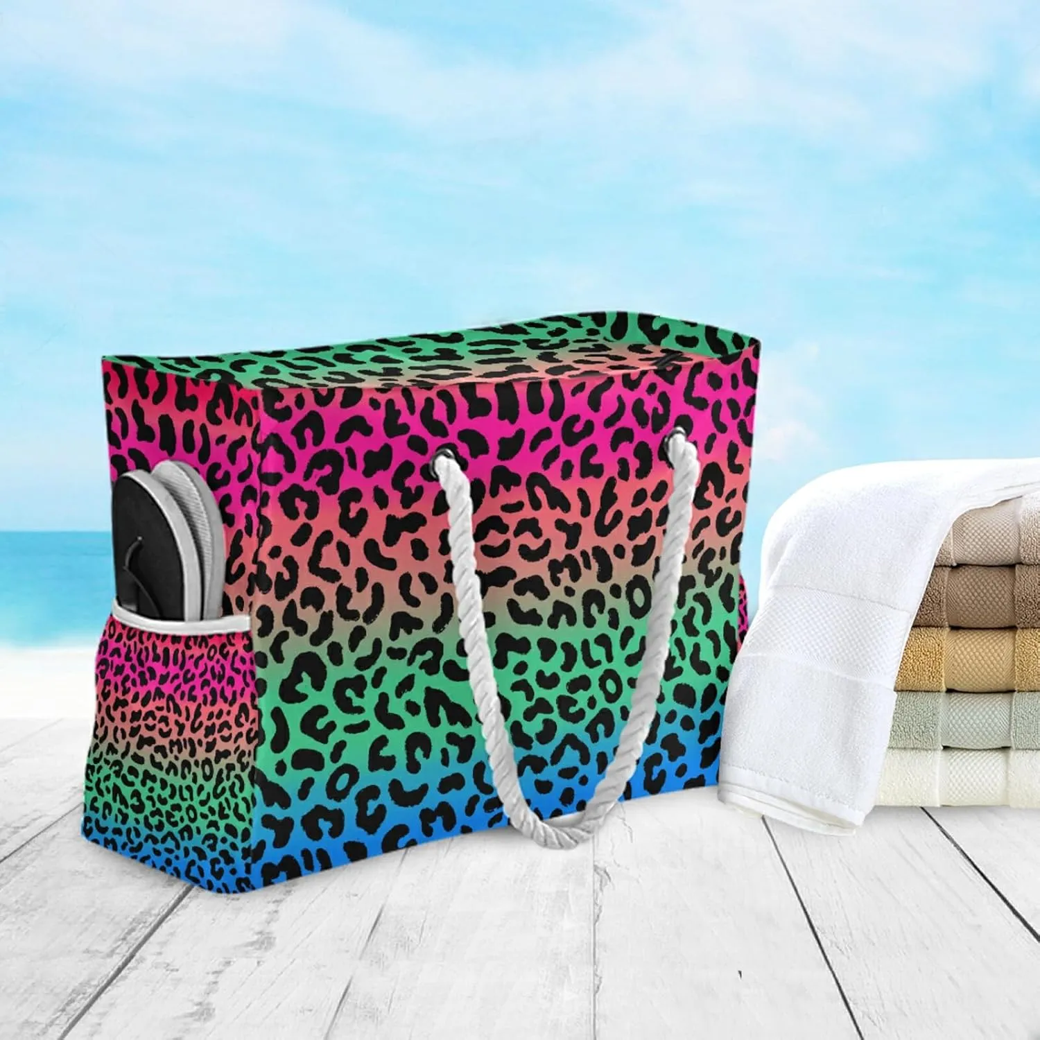 Travel Tote Bags Top Zipper,Women Waterproof Sandproof