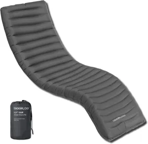 TREKOLOGY UL80 Ultralight Inflatable Backpacking Sleeping Pad for Camping