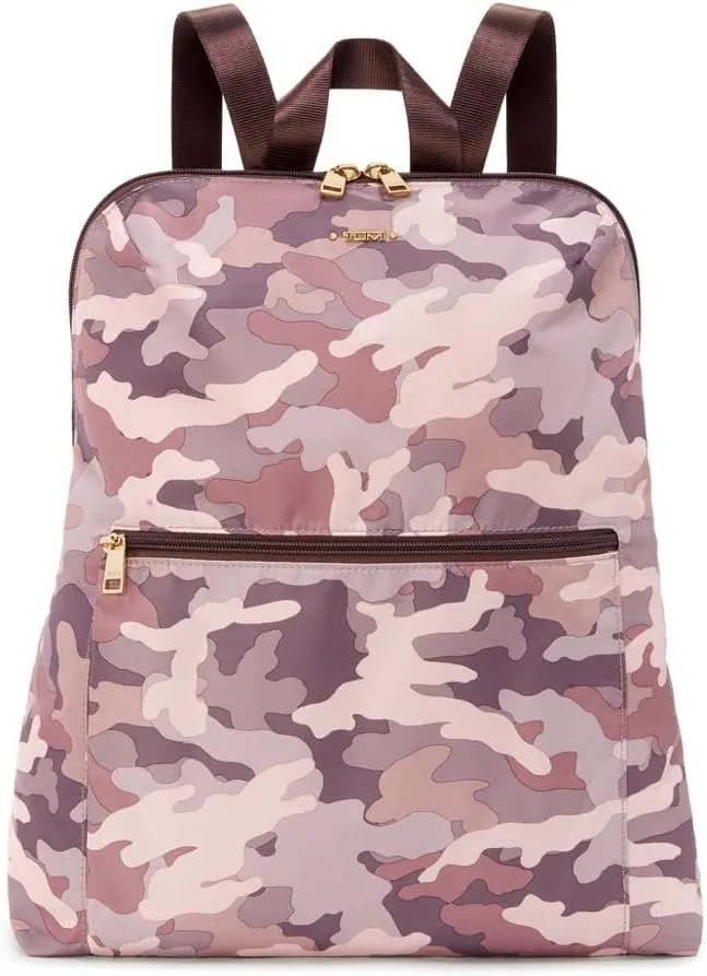 TUMI - Just In Case Foldable Backpack - Lightweight, Compact Travel Backpack - For One Bag Travel - 15.5" X 12.3" X 4.5" - Camouflage Pink