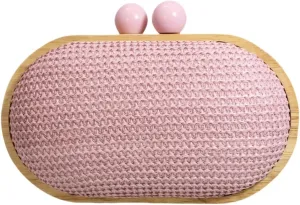 UMREN Straw Clutch Handbags Women Beach Crossbody Hand-woven Summer Purse Wallet Top handle Evening Bag for Wedding Party
