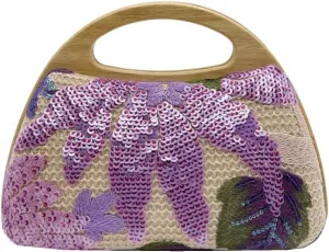 UMREN Straw Clutch Handbags Women Beach Crossbody Hand-woven Summer Purse Wallet Top handle Evening Bag for Wedding Party