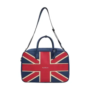 Union Jack Embroidery Boston Bag