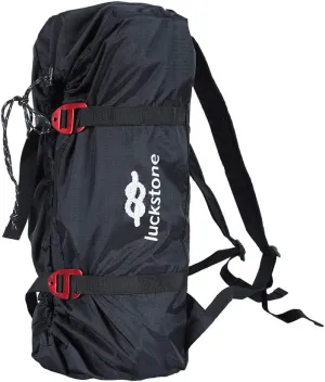 UNISTRENGH Waterproof Climbing Safety Rope Gear Storage Bag Backpacks 500D Anti-Tear Oxford Pouch For Downhill Mountaineering (Black)