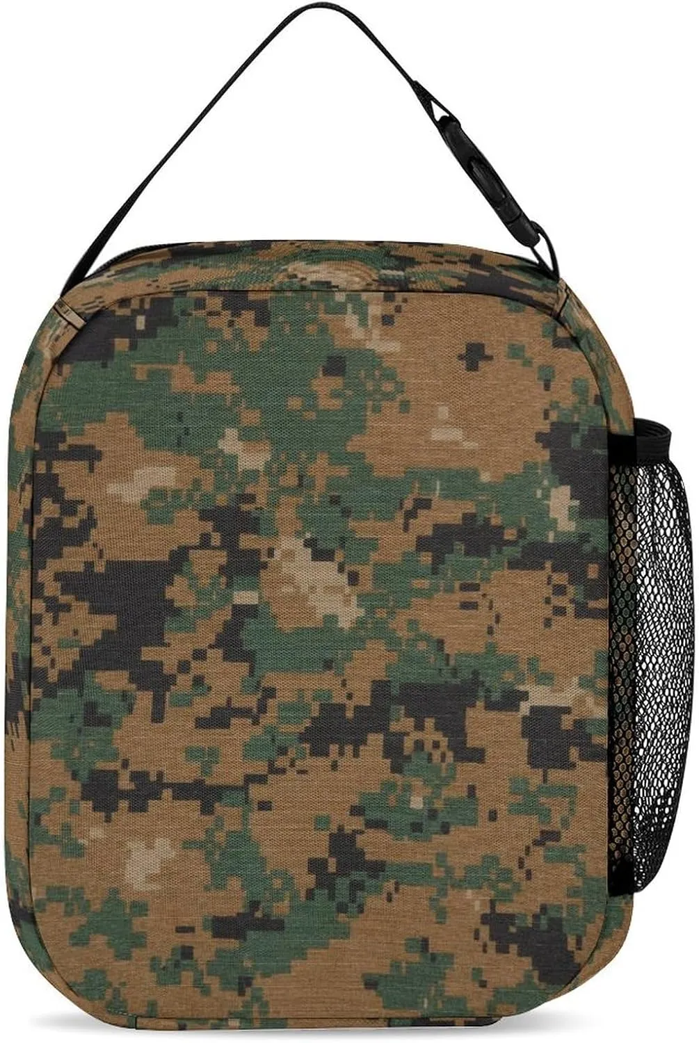 US Marine Force Lunch Bag For Men Women Reusable Lunch Box Marpat Camouflage Insulated Portable Meal Tote For Work Travel Picnic
