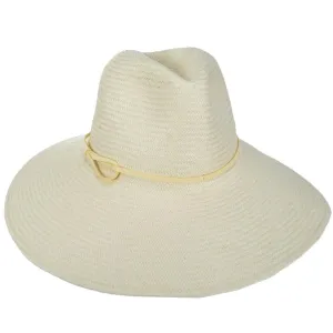 Valentin Toyo Straw Fedora Hat