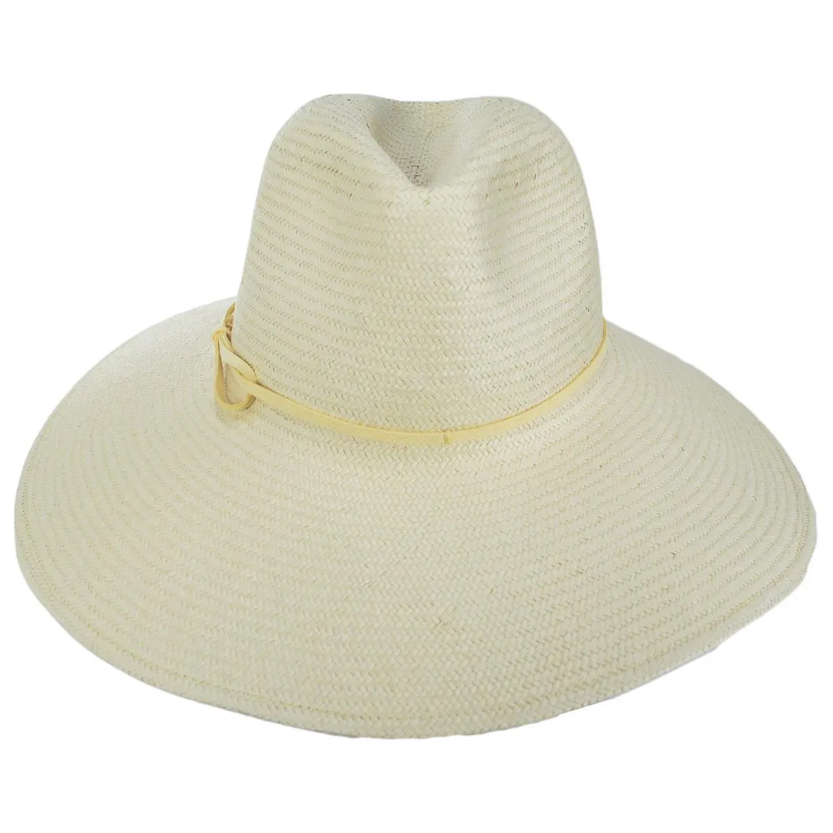 Valentin Toyo Straw Fedora Hat