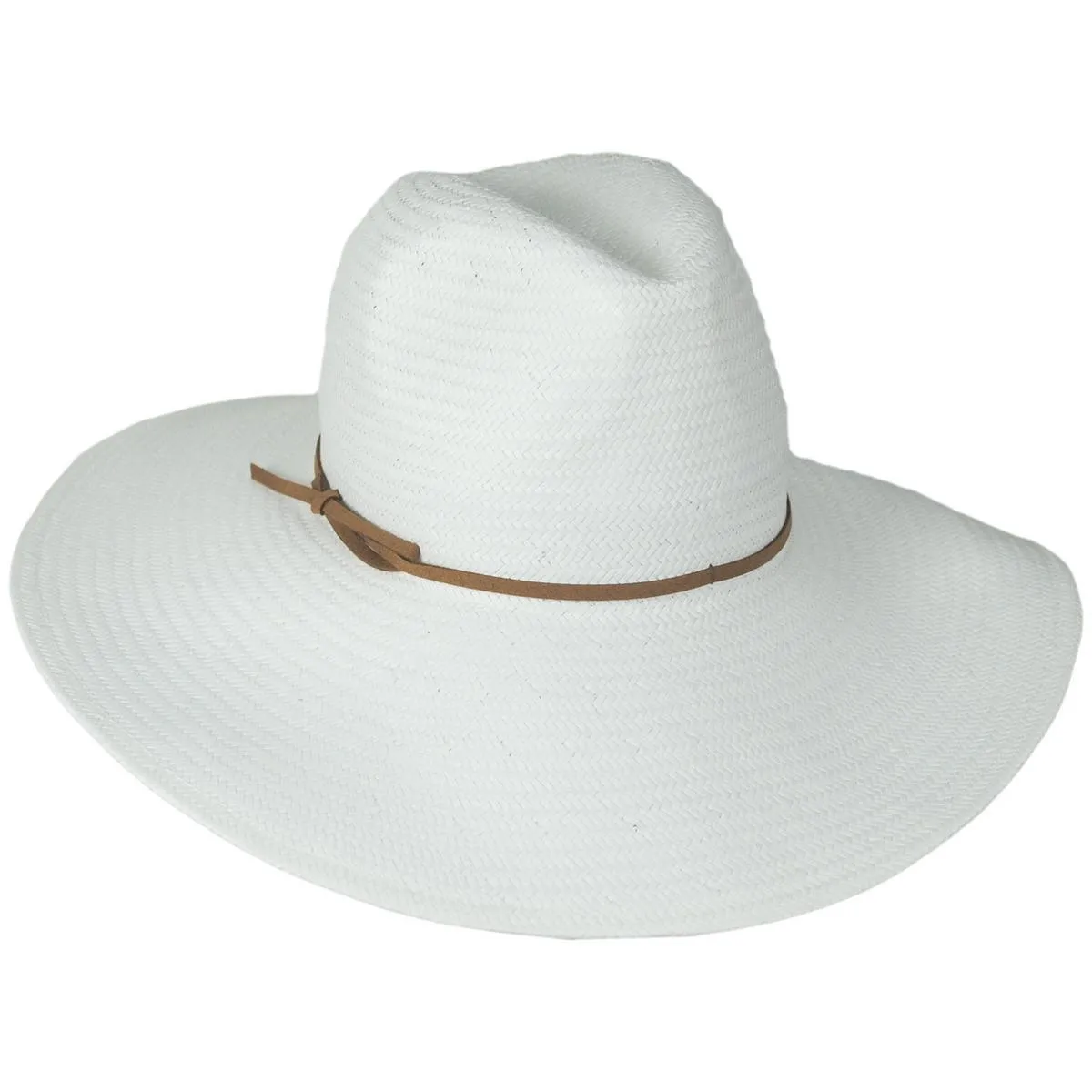 Valentin Toyo Straw Fedora Hat