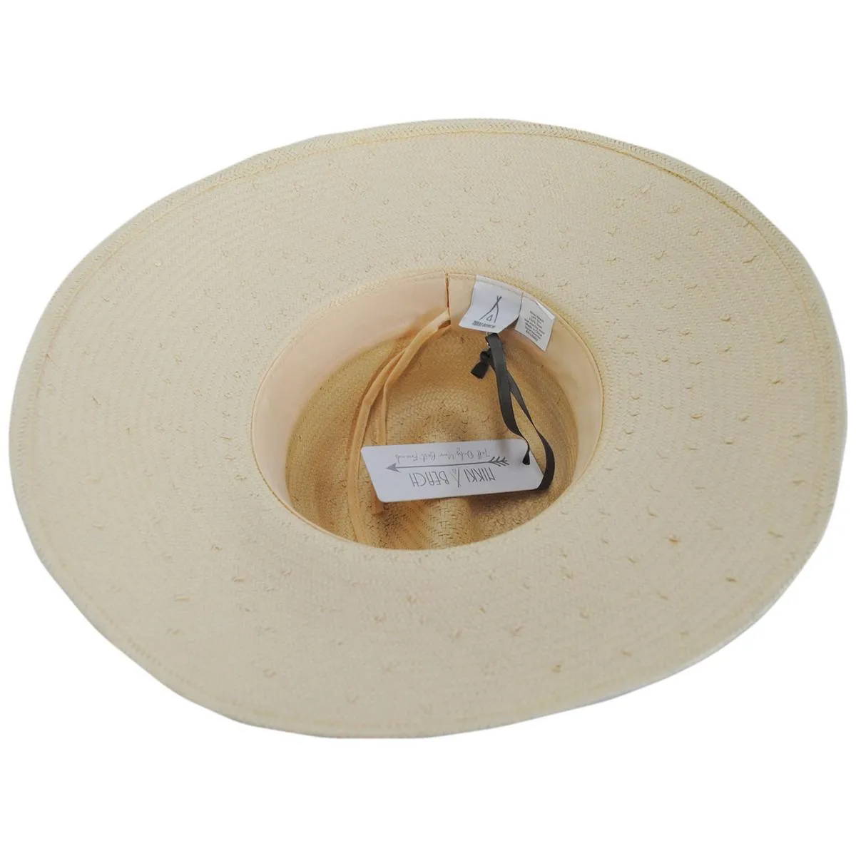 Valentin Toyo Straw Fedora Hat