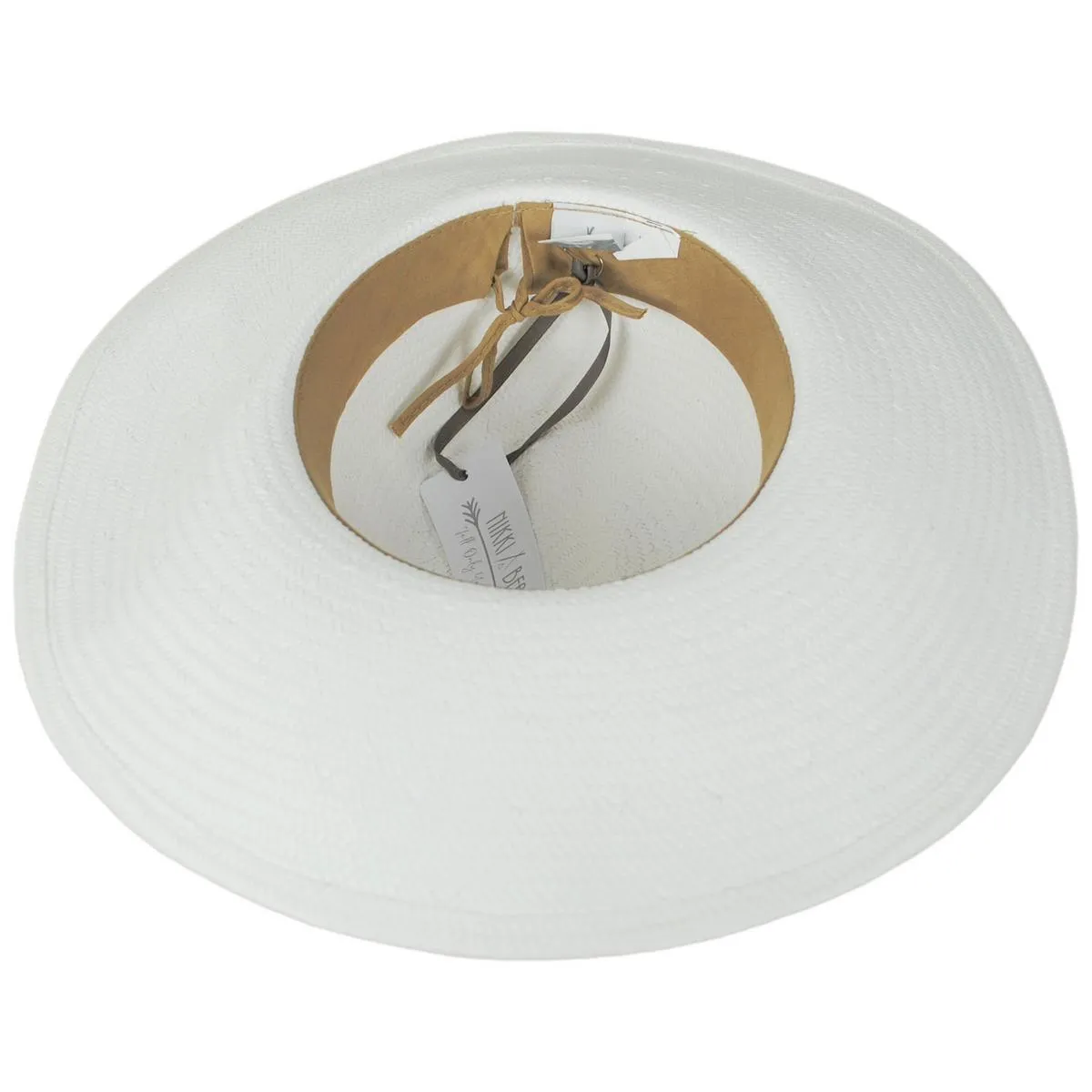 Valentin Toyo Straw Fedora Hat